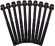 HBK168 DNJ Cylinder Head Bolt Cylinder Head Bolt, Set of 10