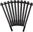 HBK215 DNJ Cylinder Head Bolt Cylinder Head Bolt, Set of 10
