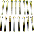 HBK3131 DNJ Cylinder Head Bolt Cylinder Head Bolt, Set of 16