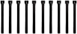 HBK342 DNJ Cylinder Head Bolt Cylinder Head Bolt, Set of 10