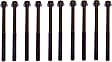 HBK432 DNJ Cylinder Head Bolt Cylinder Head Bolt, Set of 10