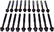 HBK649 DNJ Cylinder Head Bolt Cylinder Head Bolt, Set of 20