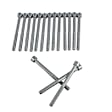 HBK727 DNJ Cylinder Head Bolt Cylinder Head Bolt, Set of 16