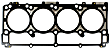 HG1160R Cylinder Head Gasket, 5.7L, 8Cyl