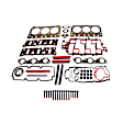 2002 Buick Park Avenue - Cylinder Head Gasket, 6 Cyl 3.8L, EngineVin : K, OHV, 12 Valve, With Head Bolts; With 2Nd Design; With Guides On Intake Gasket Ends