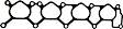 IG626 OE Replacement Series Intake Manifold Gasket - Set