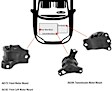 MMK1017 Driver or Passenger Side OE Replacement Series Motor Mount, Kit