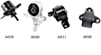 MMK1019 Driver or Passenger Side OE Replacement Series Motor Mount, Kit