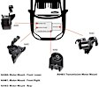 2003 Mazda Protege - Driver or Passenger Side Motor Mount, FWD, Standard Transaxle, OE Replacement Series