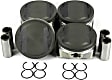 P194 Piston - Direct Fit, Set of 4