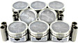 P3108 Piston - Direct Fit, Set of 8