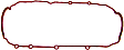 PG3117 Oil Pan Gasket - Rubber-coated fiber, Direct Fit, Sold Individually