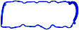 PG3129 Oil Pan Gasket - Rubber-coated fiber, Direct Fit, Sold Individually