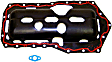 PG3143 Oil Pan Gasket - Rubber-coated fiber, Direct Fit, Set