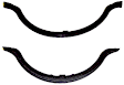 PG407 Oil Pan Gasket - Rubber, Direct Fit, Set