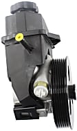 2008 Pontiac G6 - Power Steering Pump, EngineVin : 1, OHV, 12 Valve, 6 Cyl 3.9L, With Reservoir, With Pulley