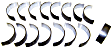 RB1100 Rod Bearing Set - Direct Fit, Set of 8