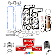 2012 Jeep Liberty - Engine Rebuild Kit, 6 Cyl 3.7L, VIN K, SOHC Engine, 12 Valve, With Plastic Valve Covers