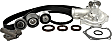 TBK123WP Timing Belt Kit, 2.4L, 4Cyl Water Pump Included