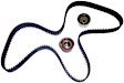 2001 Mitsubishi Diamante - Timing Belt Kit, enginedesignationname : 6G74; SOHC; valvesperengine :24, Water Pump Not Included, 3.5L