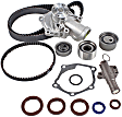 TBK160WP Timing Belt Kit, 2.0L, 4Cyl Water Pump Included DNJ Timing Belt Kit