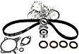 1993 Mazda Protege - Timing Belt Kit, Water Pump Included, 4 Cyl 1.8L