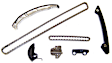 2006 Mazda 3 - Timing Chain Kit, With 174 Link Silent Type Primary Chain; With 66 Link Silent Type Oil Pump Chain; Without Gears, 2.3L