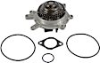 WP3220 Water Pump, 6.6L, 8Cyl, DNJ Water Pump