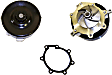 WP4190 Water Pump, 3.0L, 6Cyl, OE Replacement Series