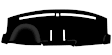 2310-6CBK Dash Cover, Black, Dash Mat