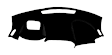 2640-0CBK Dash Cover, Black, Dash Mat