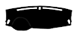 2720-0DBK Dash Cover, Black, Dash Mat