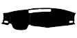 2732-0XBK Dash Cover, Black, Dash Mat