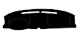 2021 Ford F-650 - Dash Cover, Charcoal, With Tray Covered, Dash Mat
