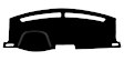 2821-0DBK Dash Cover, Black, Dash Mat
