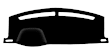 2822-0DBK Dash Cover, Black, Dash Mat