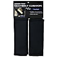 3061FBK Seat Belt Pad - Black, Universal
