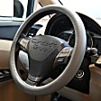 3322GY Comfort Grips Performa Pro Grip Steering Wheel Cover - Gray, Leatherette Vinyl, Universal 14.5-15.4 in., Slip-On, Sold individually