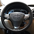 3323BK Comfort Grips Performa Pro Grip Steering Wheel Cover - Black, Leatherette Vinyl, Universal 15.5-16.5 in., Slip-On, Sold individually
