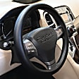 3323BK Comfort Grips Performa Pro Grip Steering Wheel Cover - Black, Leatherette Vinyl, Universal 15.5-16.5 in., Slip-On, Sold individually