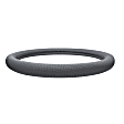 3332GY Comfort Grips Sedona Grip Steering Wheel Cover - Gray, Leatherette Vinyl, Universal 14.5-15.4 in., Slip-On, Sold individually