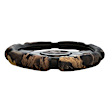 3391BK Comfort Grip Multi Grip Superflauge Steering Wheel Cover - Camouflage, Microfiber and memory foam with Leather-like accents, Universal 13.5-14.4 in., Slip-On, Sold individually