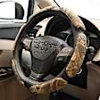 3391BK Comfort Grip Multi Grip Superflauge Steering Wheel Cover - Camouflage, Microfiber and memory foam with Leather-like accents, Universal 13.5-14.4 in., Slip-On, Sold individually