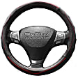 3401BK Comfort Grip Contourz Pro Grip Steering Wheel Cover - Black, Leather, Universal 13.5-14.5 in., Slip-On, Sold individually