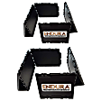 EC002 Cargo Organizer - Black, Universal, Set of 4 Blox and 1 Mat; 39 x 30 in. Floor Mat Size