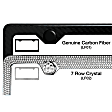 LF01 License Plate Frame - Gloss Black, Stainless Steel, Universal, Sold individually