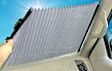 SS023-155 Sun Shade, Direct Fit - Silver, Metallic Aluminized Fabric