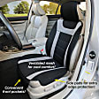 ST101 Seat Cushion - Mesh Fabric, Universal, Sold individually