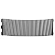 SV03 Sun Shade - Silver, Fabric, Universal, Sold individually - Fits 23 in. to 27 in.