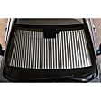 SV03 Sun Shade - Silver, Fabric, Universal, Sold individually - Fits 23 in. to 27 in.